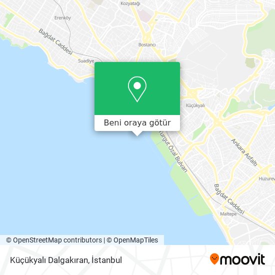 Küçükyalı Dalgakıran harita