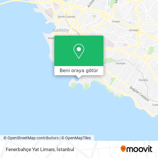 Fenerbahçe Yat Limanı harita