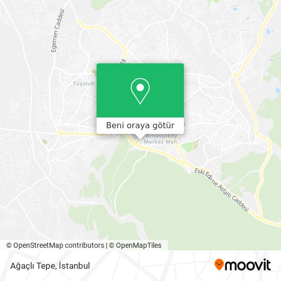 Ağaçlı Tepe harita