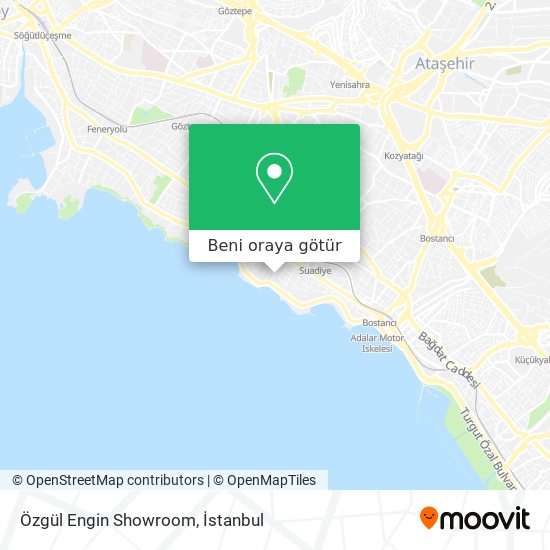 Özgül Engin Showroom harita