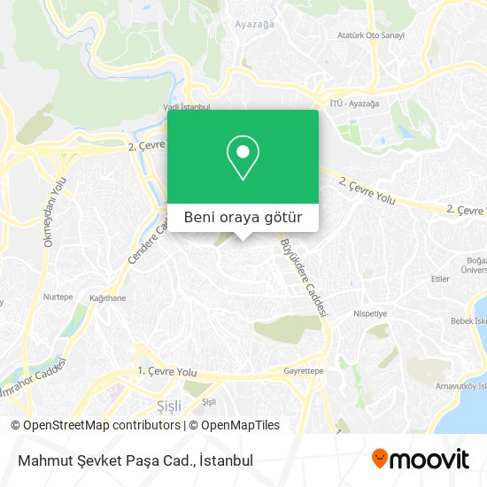 Mahmut Şevket Paşa Cad. harita