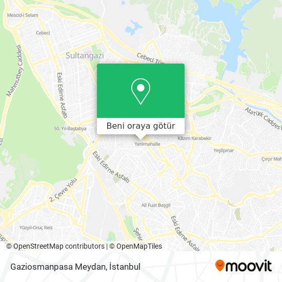 Gaziosmanpasa Meydan harita