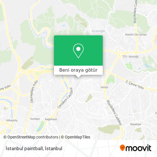 İstanbul paintball harita