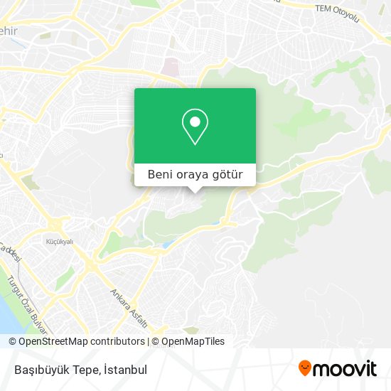 Başıbüyük Tepe harita