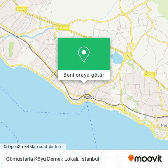 Gümüstarla Köyü Dernek Lokali harita