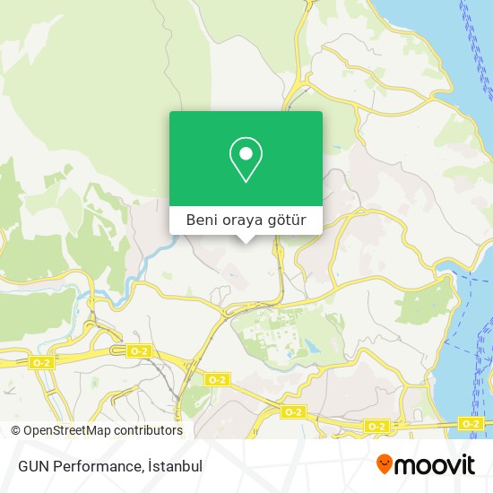 GUN Performance harita