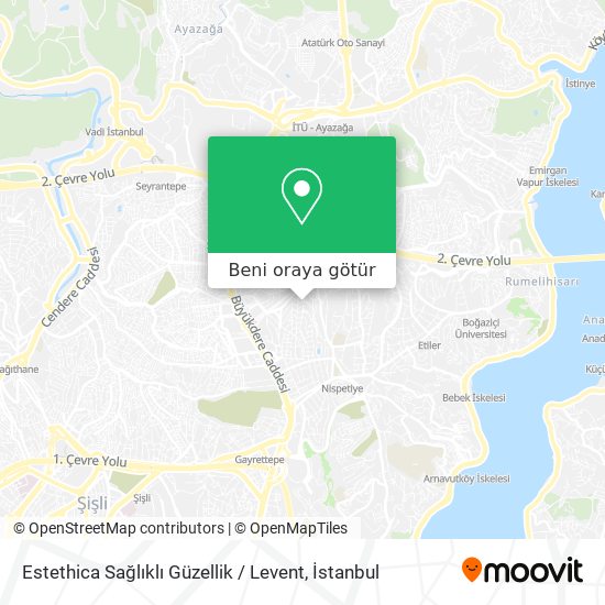 Estethica Sağlıklı Güzellik / Levent harita