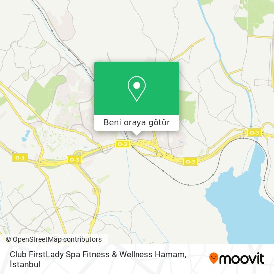 Club FirstLady Spa Fitness & Wellness Hamam harita