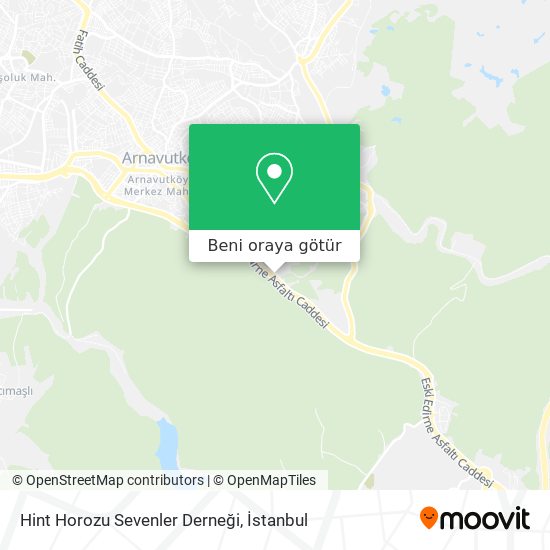 Hint Horozu Sevenler Derneği harita