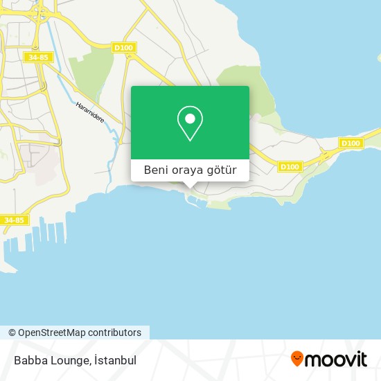 Babba Lounge harita