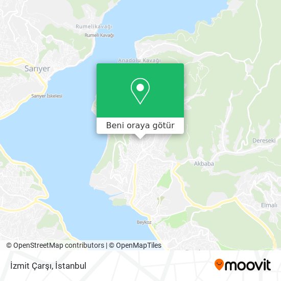 İzmit Çarşı harita