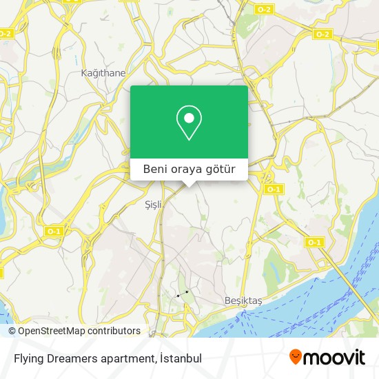 Flying Dreamers apartment harita