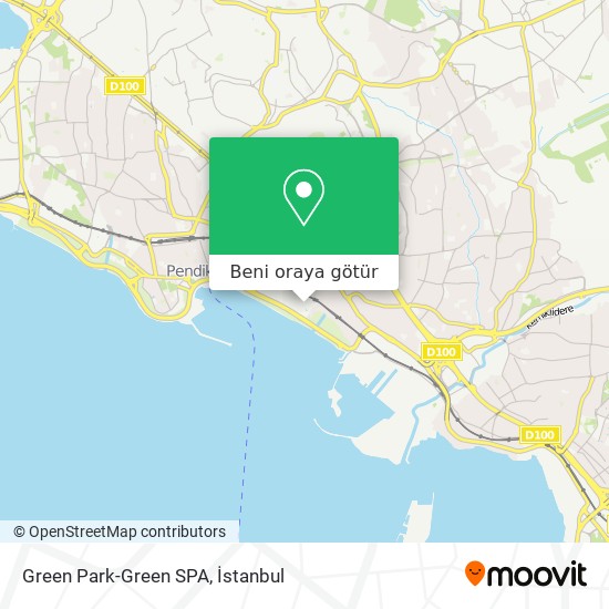 Green Park-Green SPA harita
