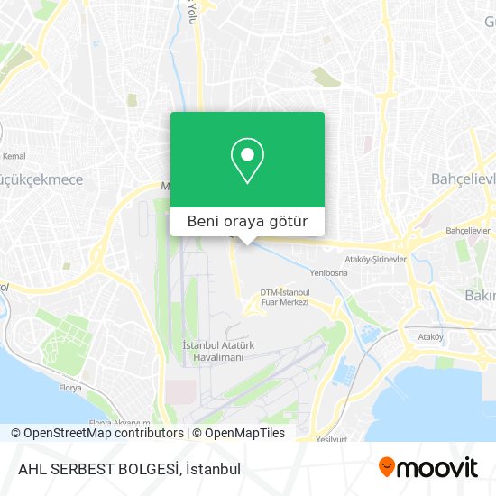 AHL SERBEST BOLGESİ harita
