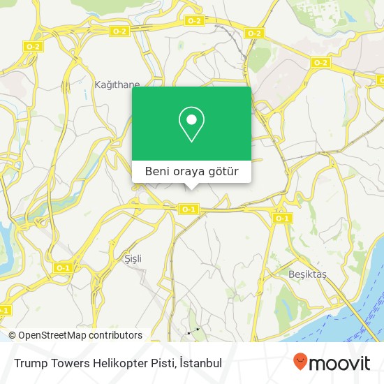 Trump Towers Helikopter Pisti harita