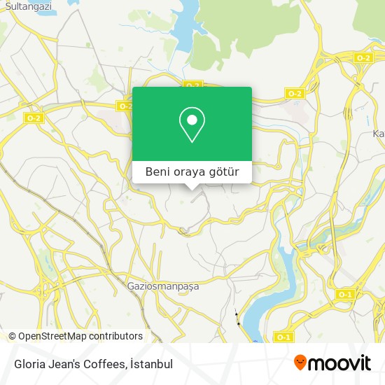 Gloria Jean's Coffees harita