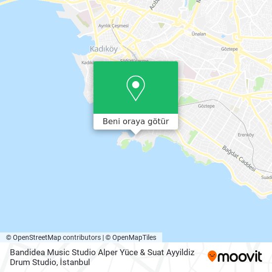 Bandidea Music Studio Alper Yüce & Suat Ayyildiz Drum Studio harita
