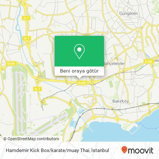 Hamdemir Kick Box / karate / muay Thai harita