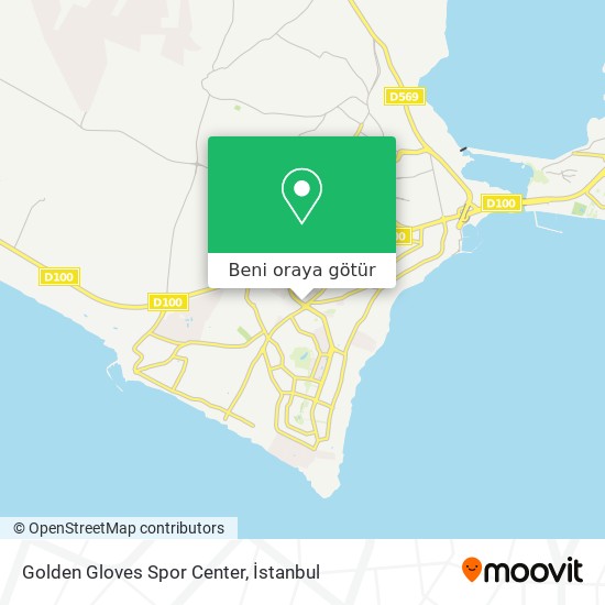 Golden Gloves Spor Center harita