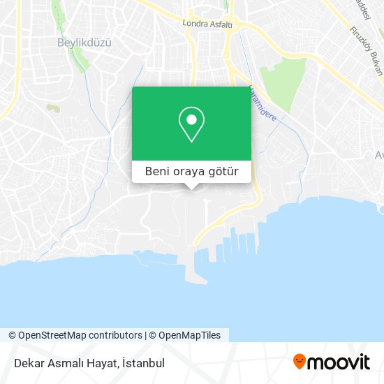 Dekar Asmalı Hayat harita