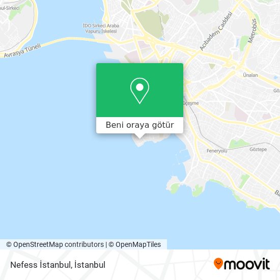 Nefess İstanbul harita