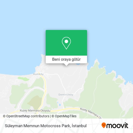 Süleyman Memnun Motocross Park harita