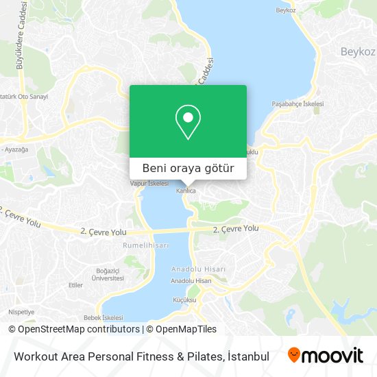 Workout Area Personal Fitness & Pilates harita