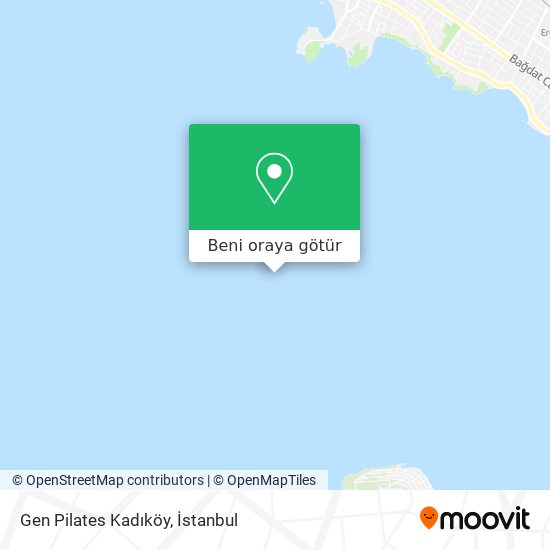 Gen Pilates Kadıköy harita