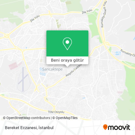 Bereket Eczanesi harita