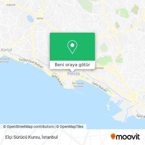 Elçi Sürücü Kursu harita