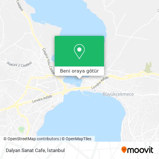 Dalyan Sanat Cafe harita