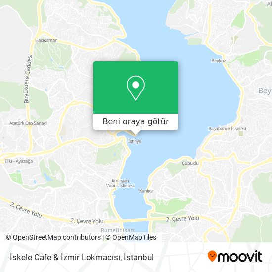 İskele Cafe & İzmir Lokmacısı harita