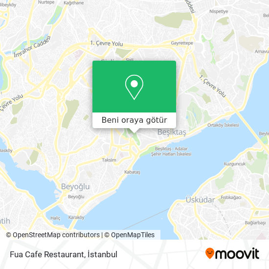 Fua Cafe Restaurant harita