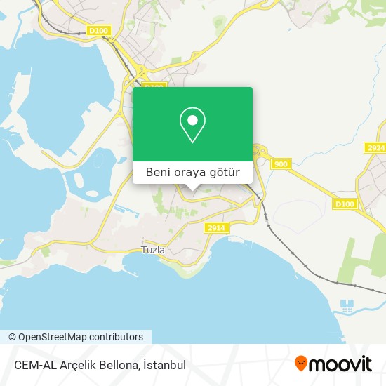 CEM-AL Arçelik Bellona harita