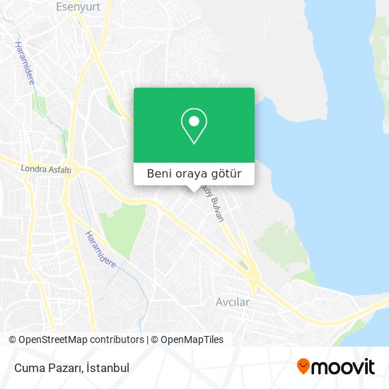 Cuma Pazarı harita