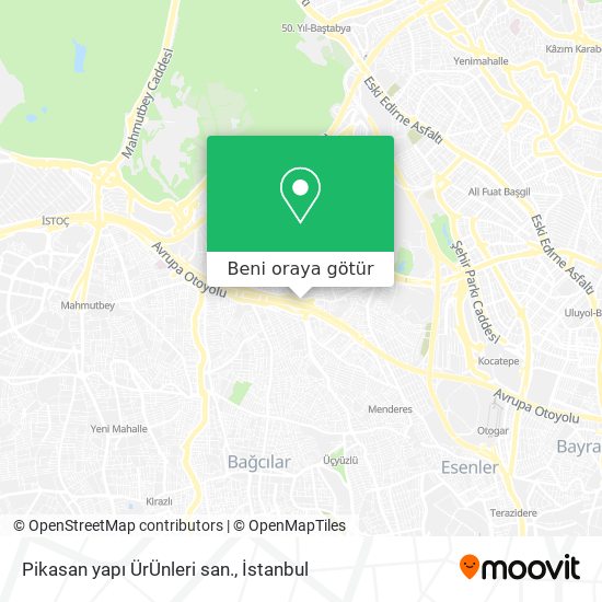 Pikasan yapı ÜrÜnleri san. harita