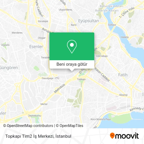 Topkapı Tim2 İş Merkezi harita