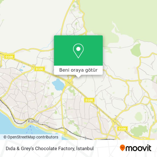 Dıda & Grey's Chocolate Factory harita