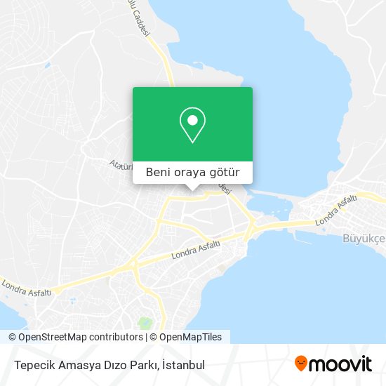 Tepecik Amasya Dızo Parkı harita