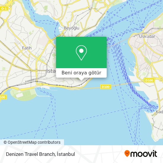 Denizen Travel Branch harita