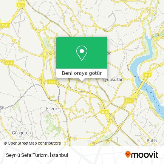 Seyr-ü Sefa Turizm harita
