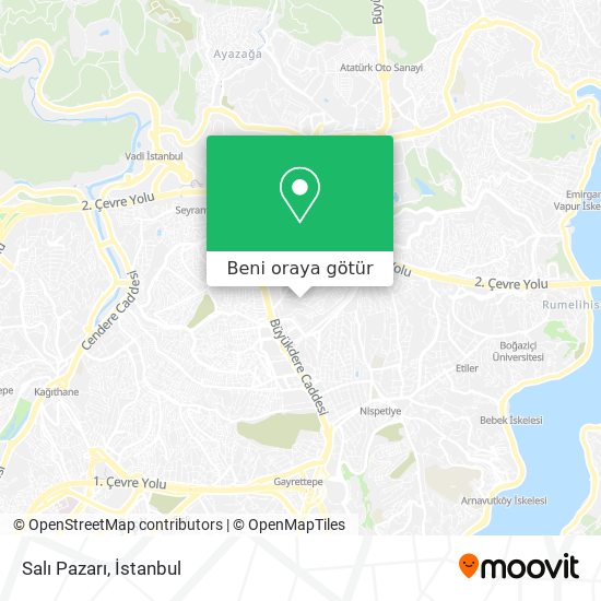 Salı Pazarı harita