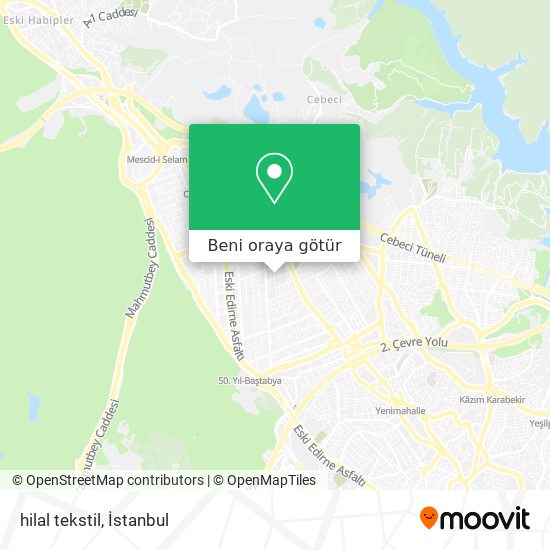 hilal tekstil harita
