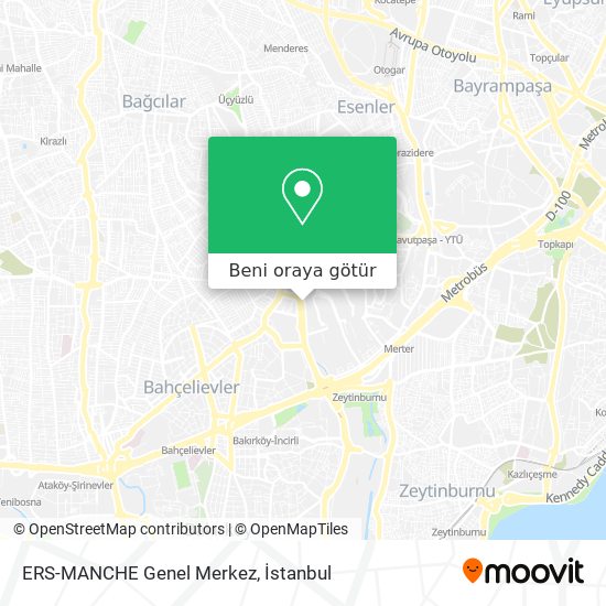 ERS-MANCHE Genel Merkez harita