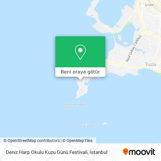Deniz Harp Okulu Kuzu Günü Festivali harita