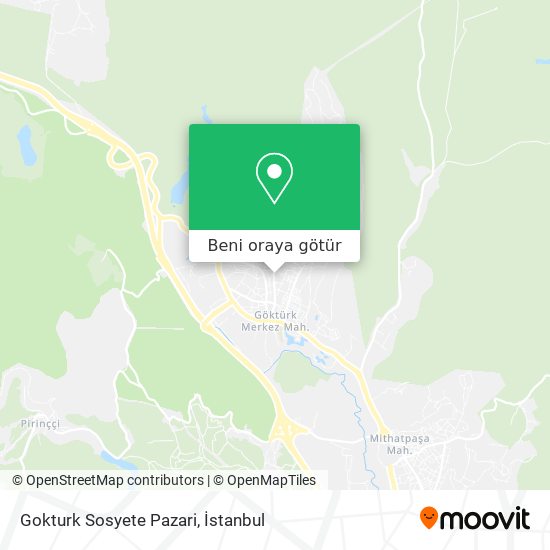 Gokturk Sosyete Pazari harita