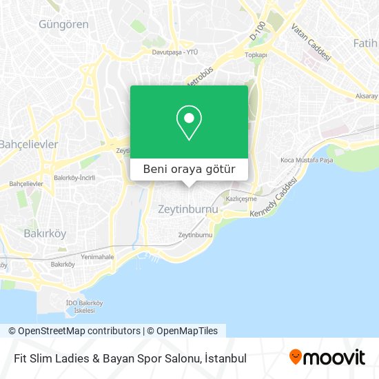 Fit Slim Ladies & Bayan Spor Salonu harita