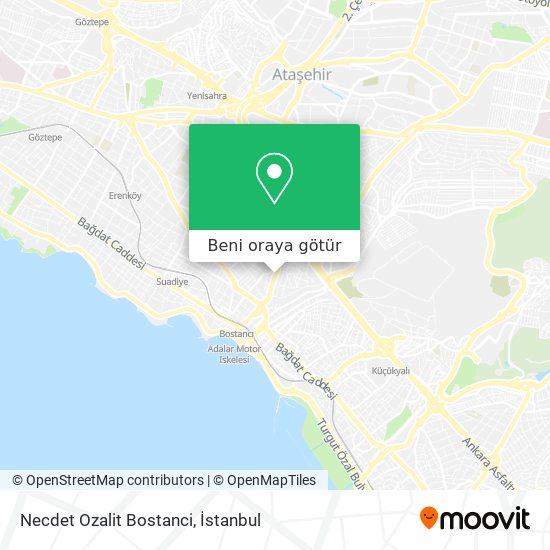 Necdet Ozalit Bostanci harita