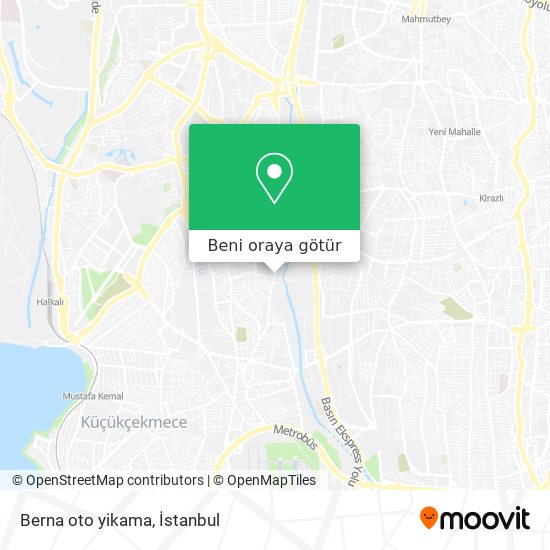 Berna oto yikama harita