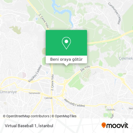 Virtual Baseball 1 harita
